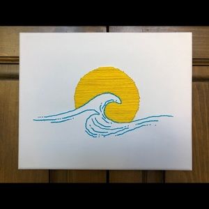 Embroidery Canvas Art